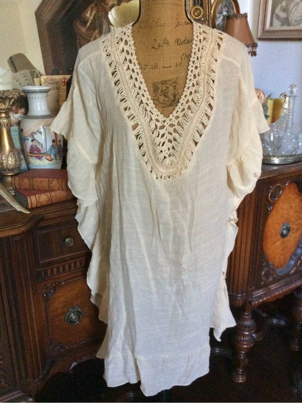 Vintage Boho Hippie Gypsie Edwardian-inspo Victorian-inspo Nightie Dress Tunic